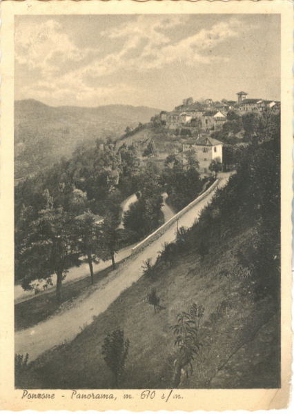Ponzone - Panorama 1937