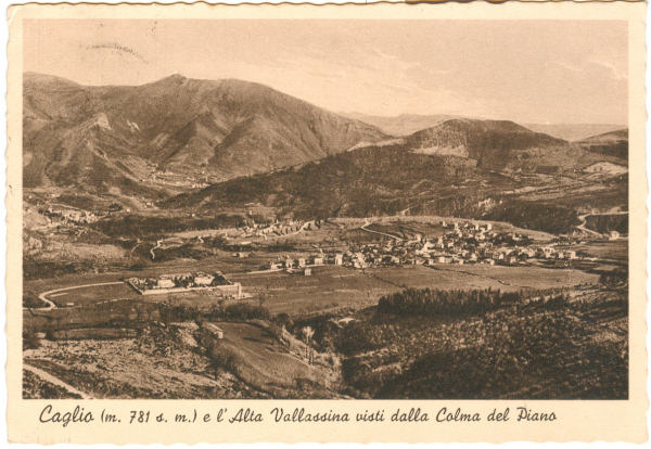 Caglio - Panorama 1941
