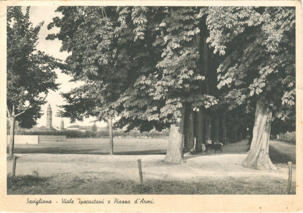 Savigliano - Viale Ipocastani 1938