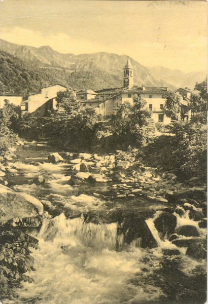 San Bartolomeo Pesio - Panorama 1954