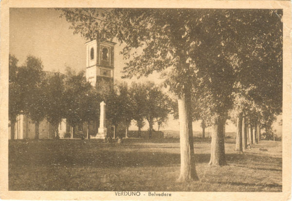 Verduno - Panorama 1954