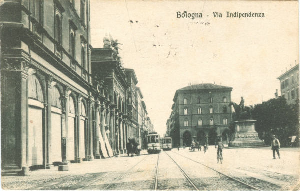 Bologna - via Indipendenza 1919