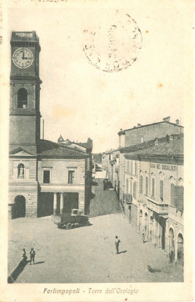 Forlimpopoli - Torre dell' Orologio 1920