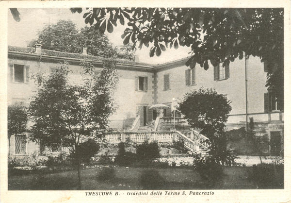 Trescore - Giardini Terme S. Pancrazio 1954