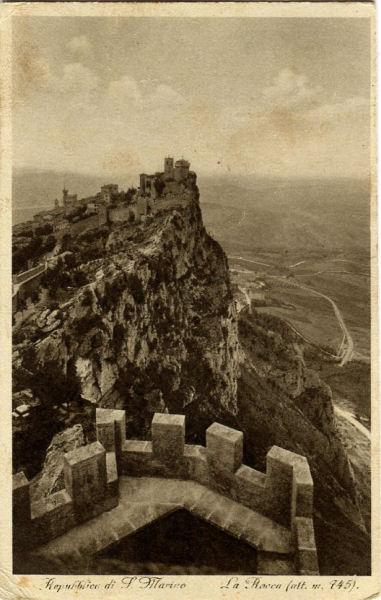 San Marino - La Rocca 1935