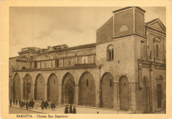 Barletta - Chiesa San Sepolcro 1940
