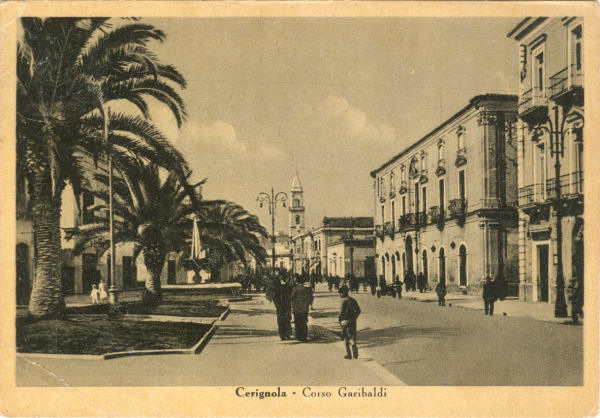 Cerignola - Corso Garibaldi 1957