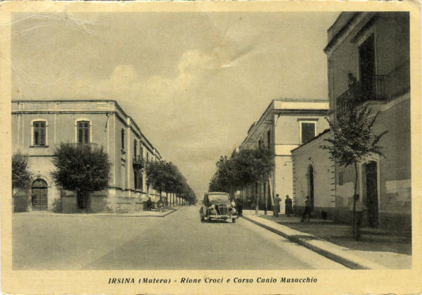Irsina - Corso Musacchio 1955