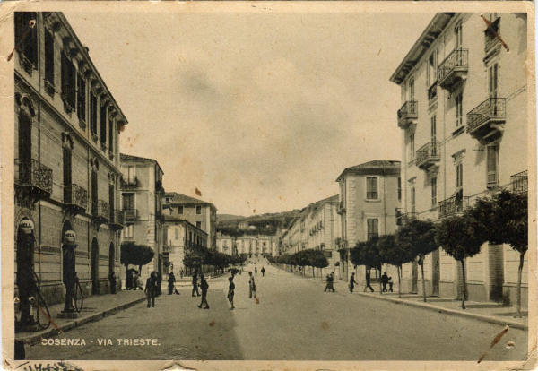 Cosenza - via Trieste 1941
