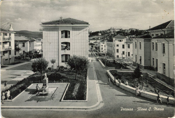 Potenza - Rione Santa Maria 1952