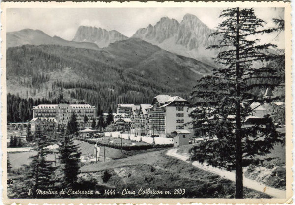 San Martino di Castrozza - Panorama 1957