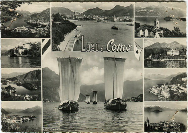 Lago di Como - Vedutine 1948