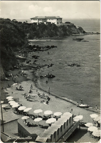 Castiglioncello - la Spiaggia 1955