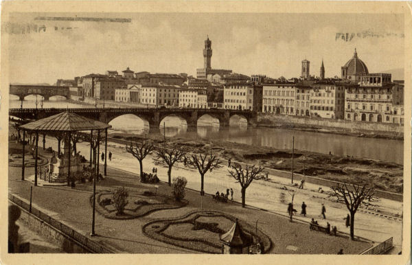 Firenze - Lungarno Serristori 1935