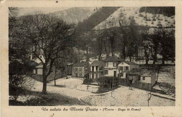 Torno - Panorama Monte Piatto1933