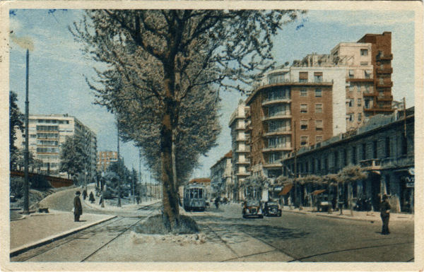 Milano - viale Vittorio Veneto 1943