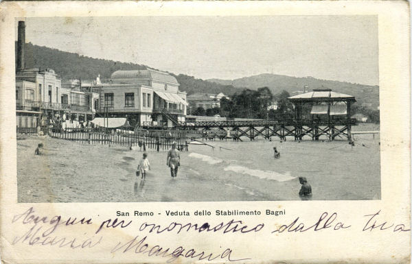 San Remo - Stabilimento Bagni 1905