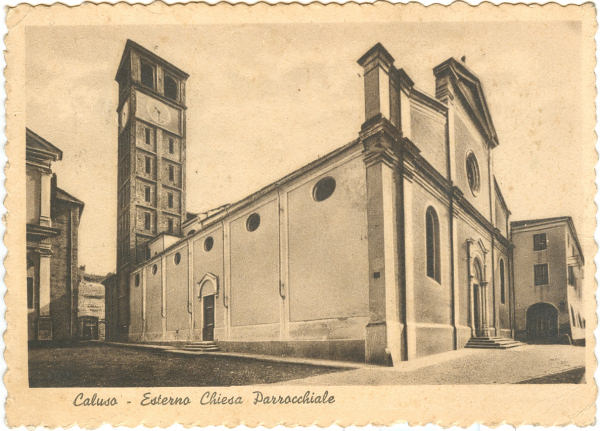Caluso - Chiesa Parrocchiale 1948