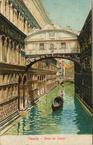 Venezia - Ponte dei Sospiri 1914