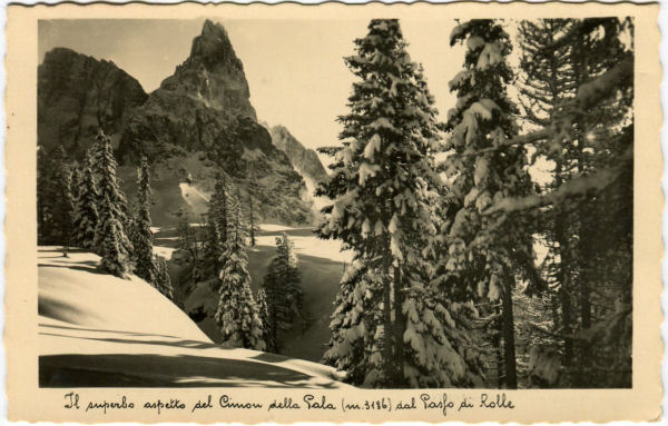 Passo Rolle - Panorama 1941
