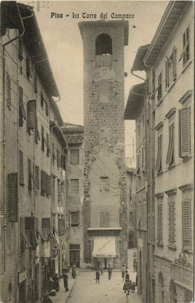 Pisa - Torre del Campano 1910