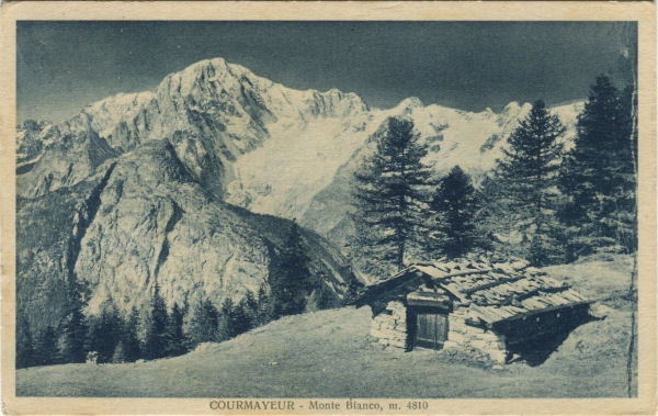 Courmayeur - Monte Bianco 1932