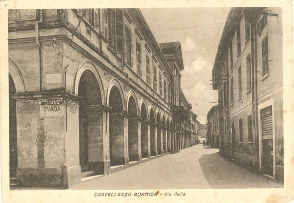 Castellazzo Bormida - via Italia 1960