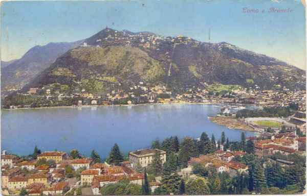 Lago di Como - Panoramica 1930