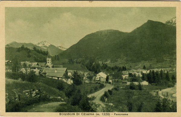 Bousson di Cesana - Panorama