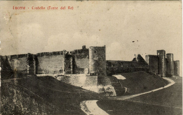 Lucera - Castello Torre del Re 1912