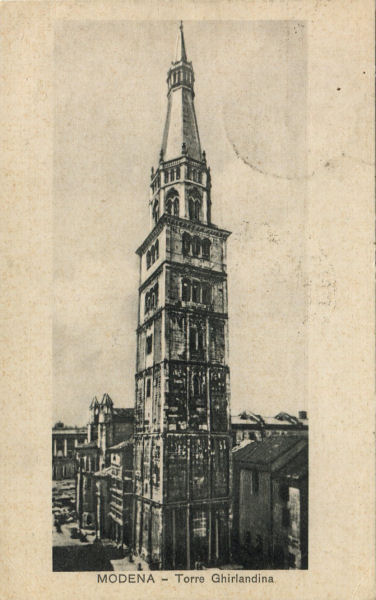 Modena - Torre Ghirlandina 1934
