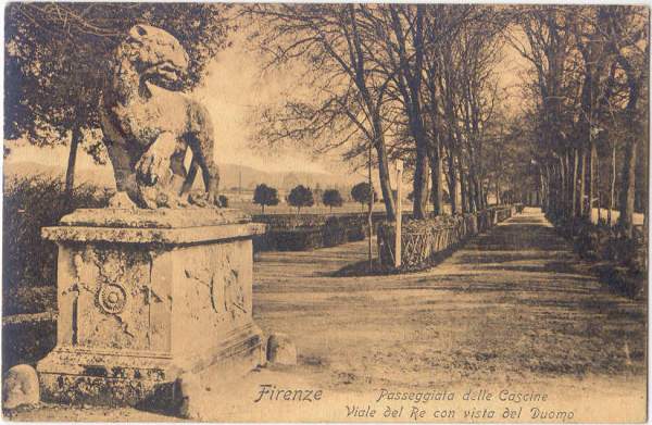 Firenze - Le Cascine 1911