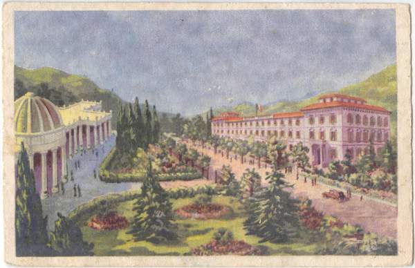 Montecatini - Lo Stabilimento Termale 1934