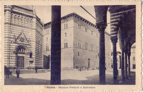 Pistoia - Palazzo Pretorio 1952