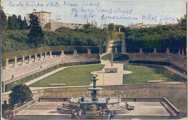 Firenze - Giardino di Boboli 1932
