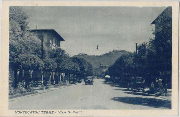 Montecatini - Viale Verdi 1932