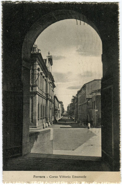 Ferrara - Corso Vittorio Emanuele 1933