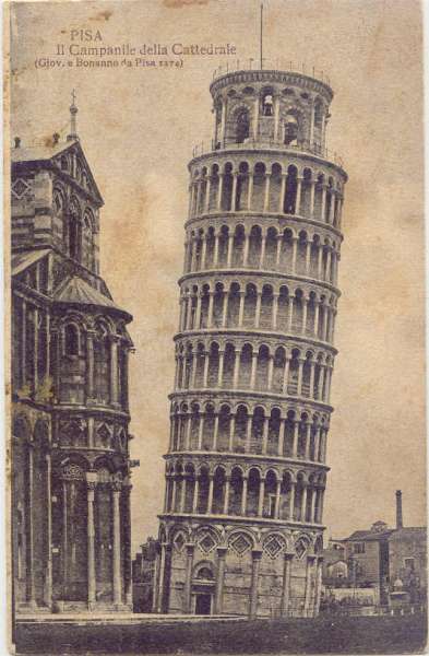 Pisa - La Torre 1925