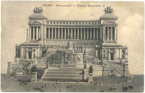 Roma - Monumento a V.E.II 1917