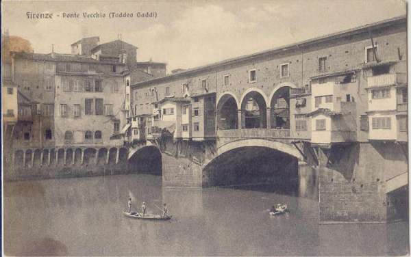 Firenze - Ponte Vecchio 1937