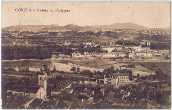 Gorizia - Veduta da Portegora 1916