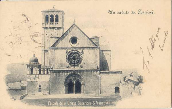 Assisi - Chiesa Superiore S. Francesco 1901