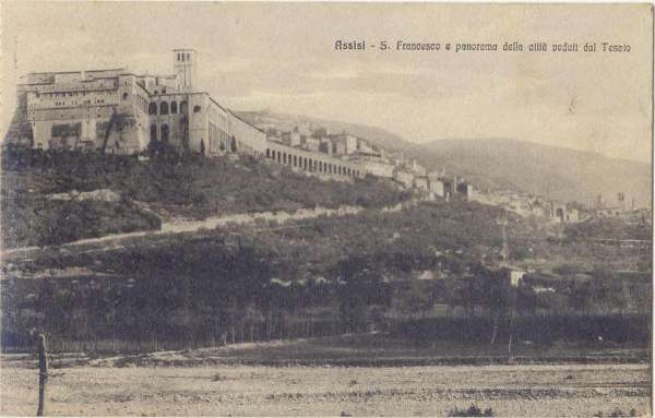 Assisi - Panorama S. Francesco 1926