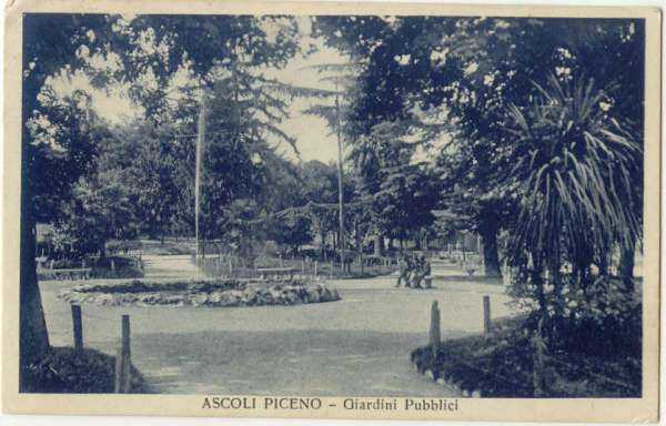 Ascoli Piceno - Giardini Pubblici 1935