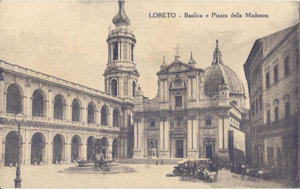 Loreto - Piazza della Madonna 1940