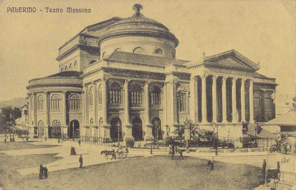 Palermo - Teatro Massimo 1914