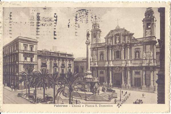 Palermo - Piazza S. Domenico 1923