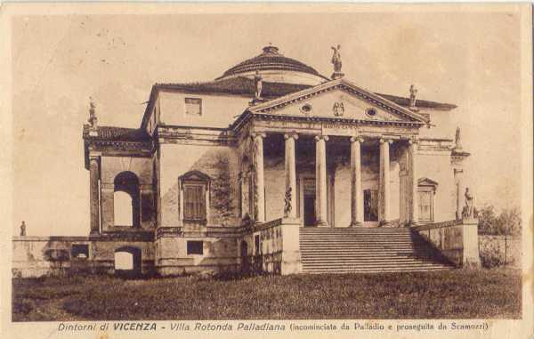 Vicenza - Villa Rotonda Palladiana 1934