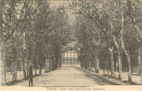 Rimini - Viale Stabilimento Balneare 1912