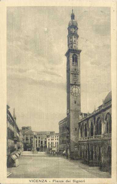 Vicenza - Piazza dei Signori 1924